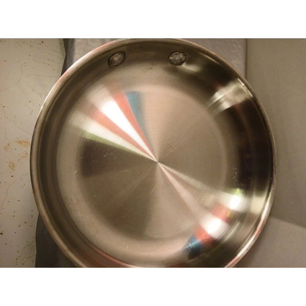 Wolfgang Puck Cafe Collection 8 Inch Omelet Pan/Sauté  Skillet Stainless Steel